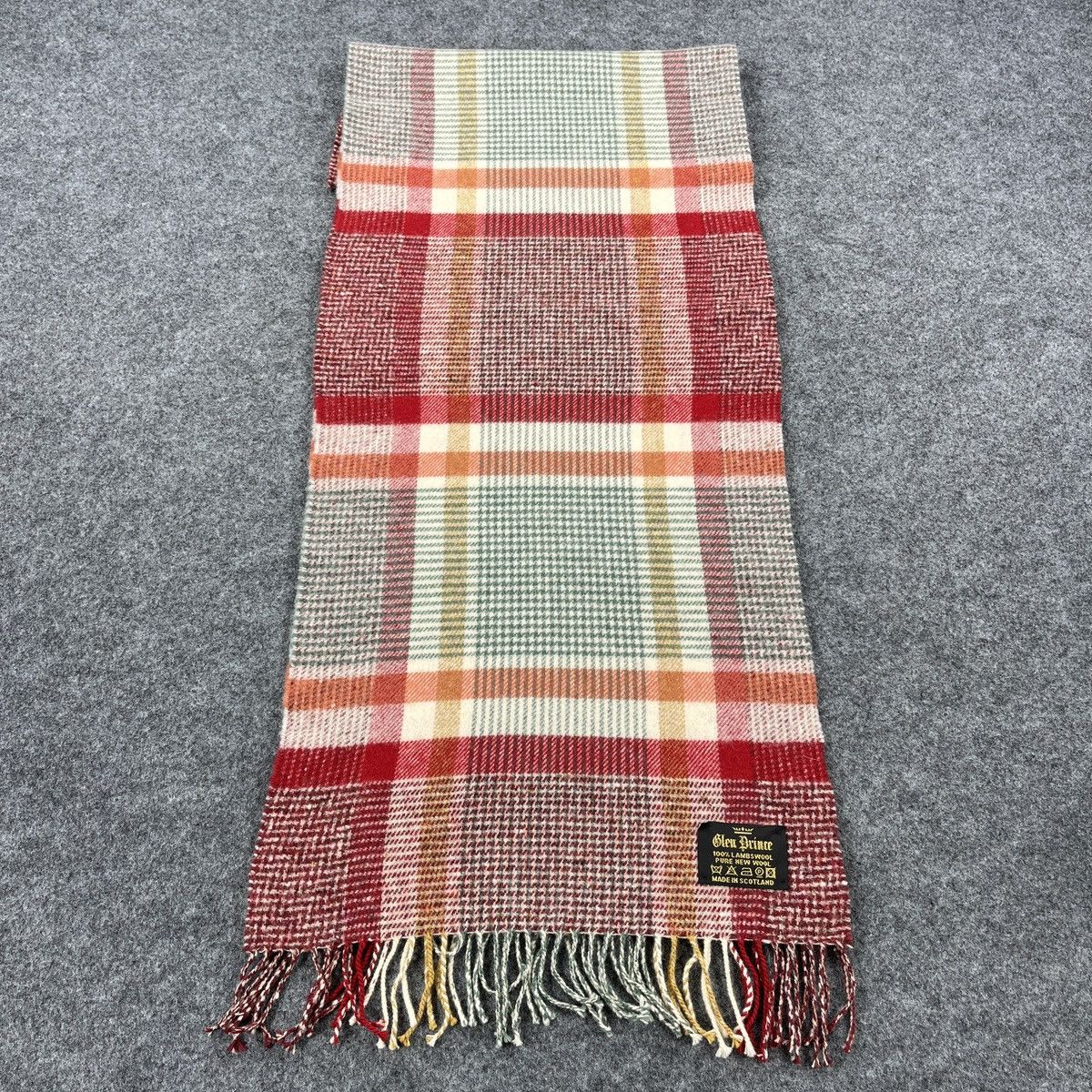 Vintage Glen Prince Scarf / Muffler / Neckwear T1551 Size ONE SIZE - 1 Thumbnail