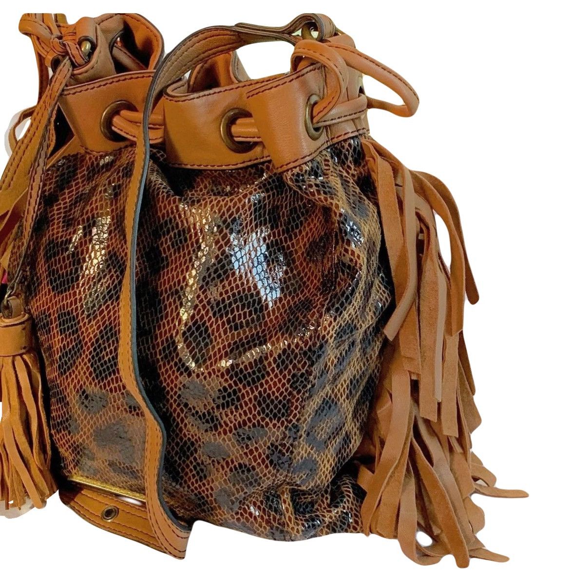 Betsey Johnson Vintage 90s Betsey Johnson hobo bags 🐆 Size ONE SIZE - 3 Thumbnail