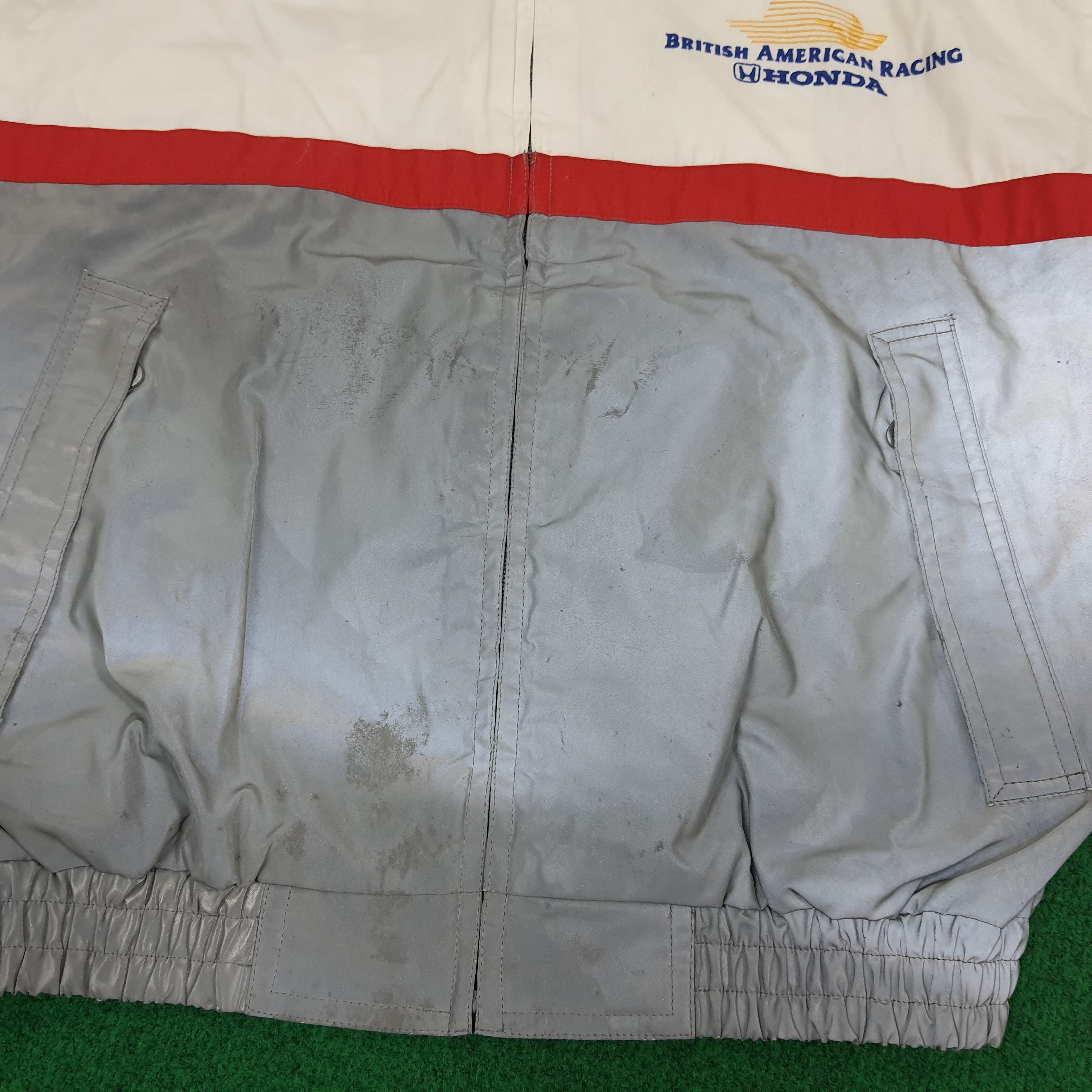 Honda Vintage 90s HONDA F1 Motorsports Reflective Jacket C278N20 Size US L / EU 52-54 / 3 - 16 Thumbnail