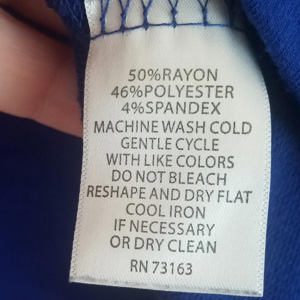 Designer Cynthia Rowley Large Blue Shirt Size L / US 10 / IT 46 - 4 Thumbnail