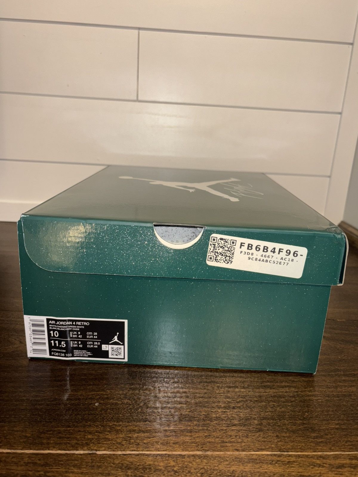 Jordan Brand Air Jordan 4 Retro “Oxidized Green” Size US 10 / EU 43 - 7 Thumbnail