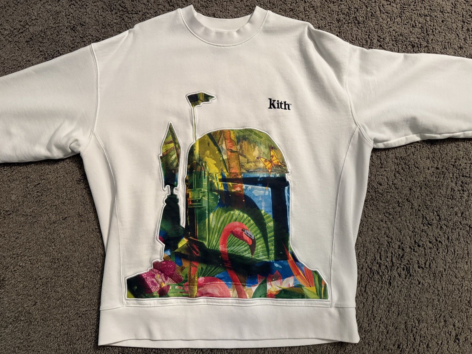 Kith Kith x Star Wars - Floral Vader Crewneck Sweatshirt | Grailed