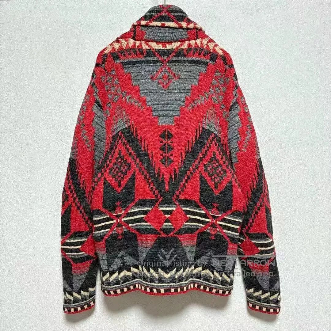 RRL Ralph Lauren RALPH LAUREN RRL Indian Totem Cardigan. Size US M / EU 48-50 / 2 - 1 Thumbnail