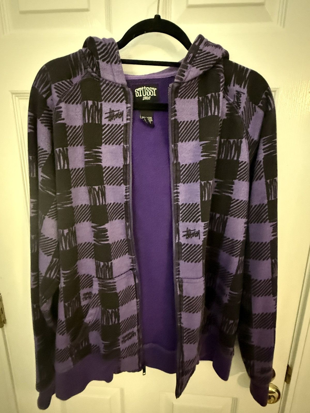 Stussy Stussy All Over Zip Hoodie Size US M / EU 48-50 / 2 - 3 Thumbnail