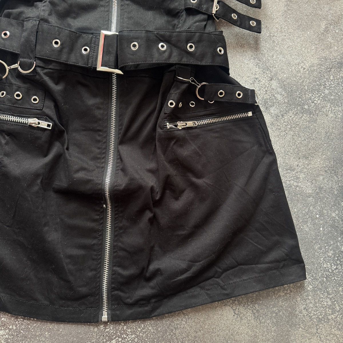 Hysteric Glamour Opium Y2K Amazing Gothic Rave Strap Details Belted Dress Size S / US 4 / IT 40 - 10 Thumbnail