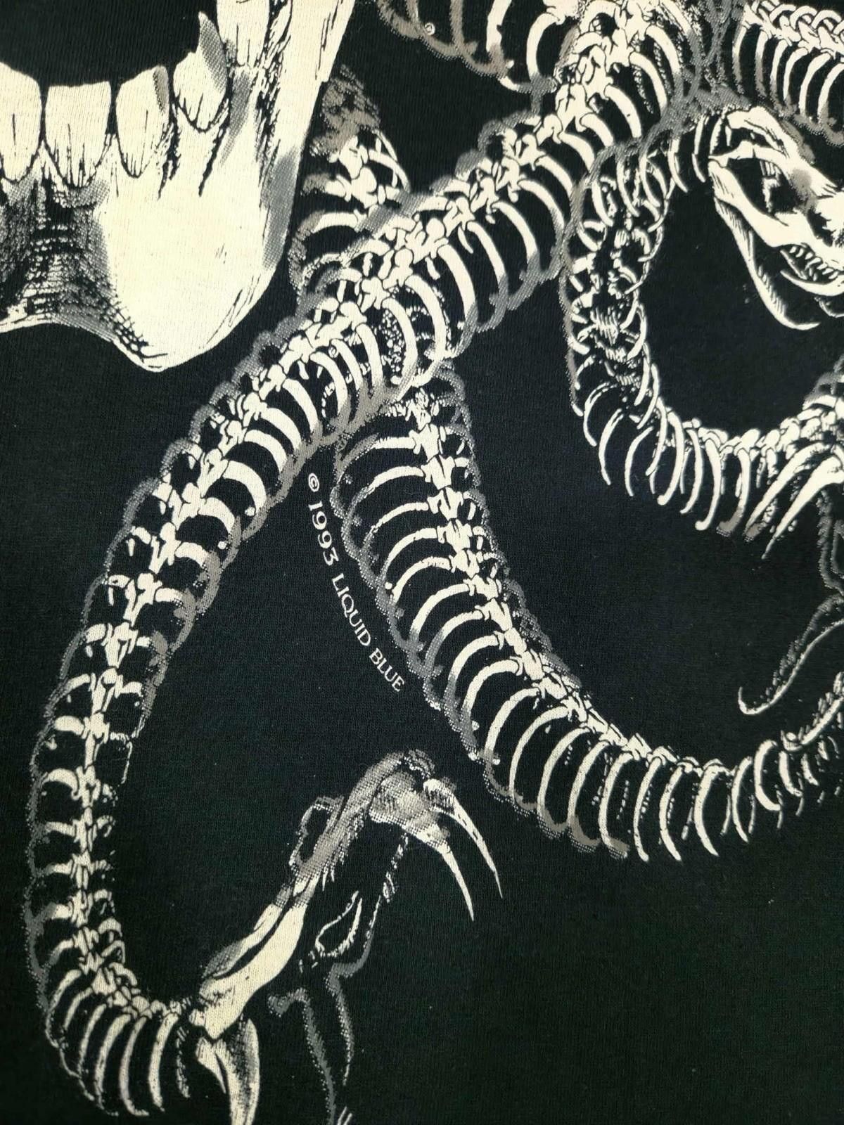 Liquid Blue Vintage Liquid Blue Medusa Skull Snake Bones 1993 XL #5 Size US XL / EU 56 / 4 - 4 Thumbnail