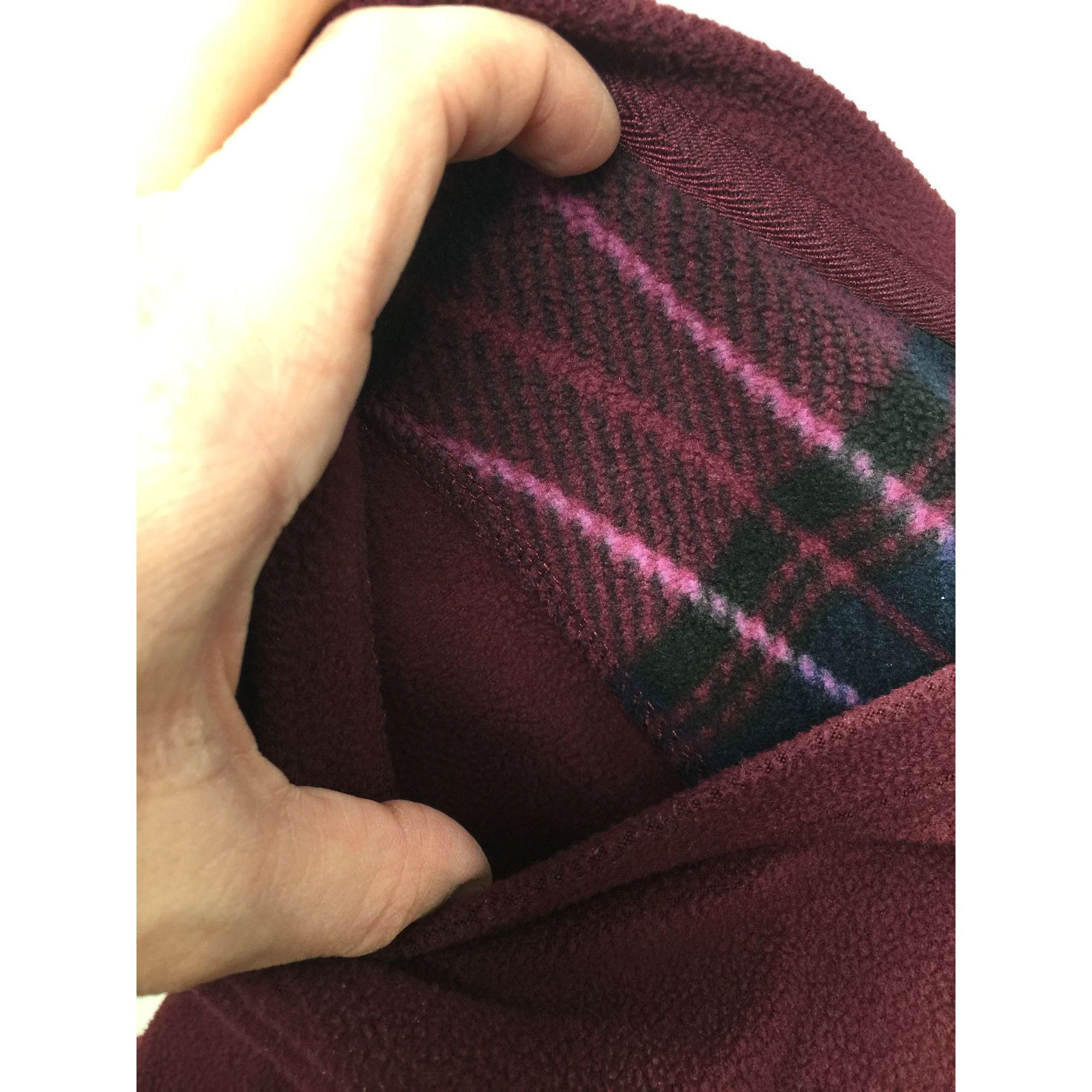 Other Cuddl Duds Womens Soft Long Sleeve Maroon Colored Shirt Size Size XXL / US 16-18 / IT 52-54 - 6 Thumbnail