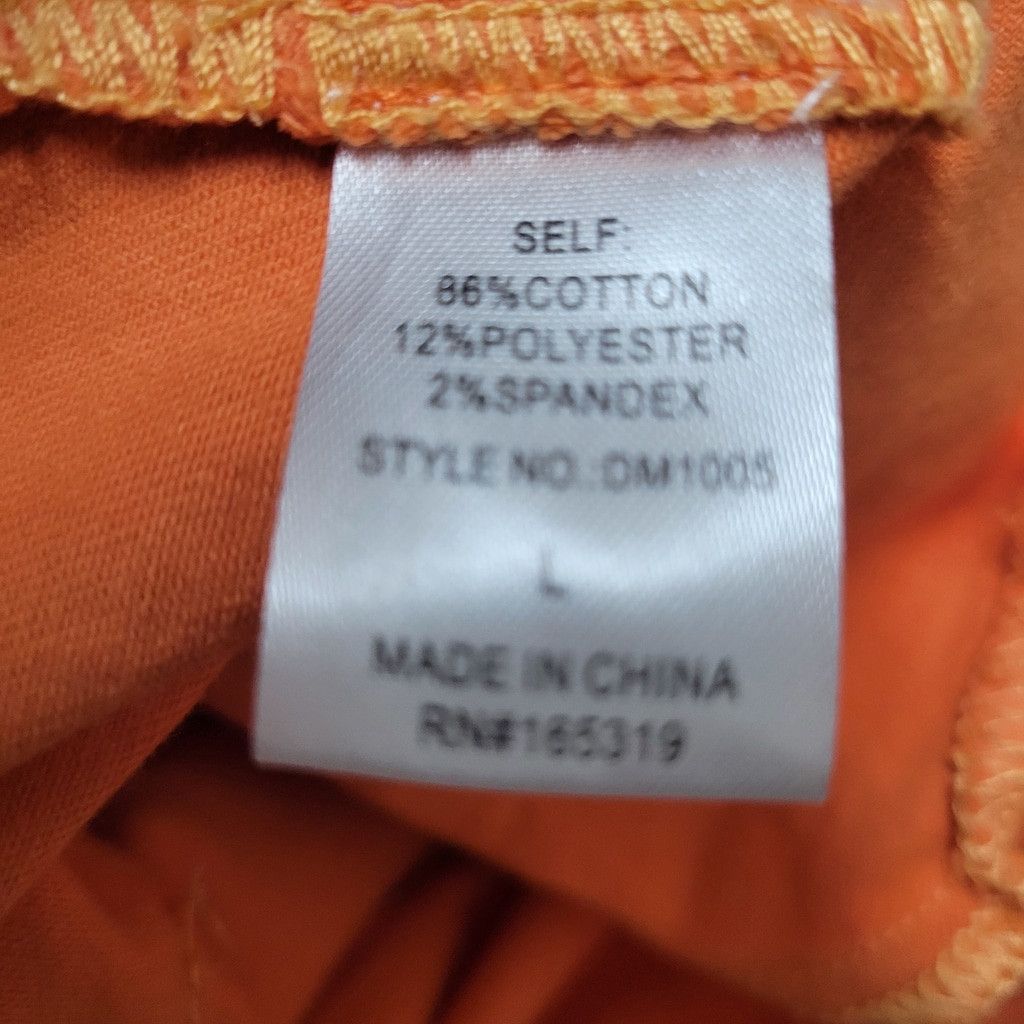 Other Day + Moon Women Orange V-neck Romper Puff Sleeves Jumpsuit Size 33" - 9 Thumbnail