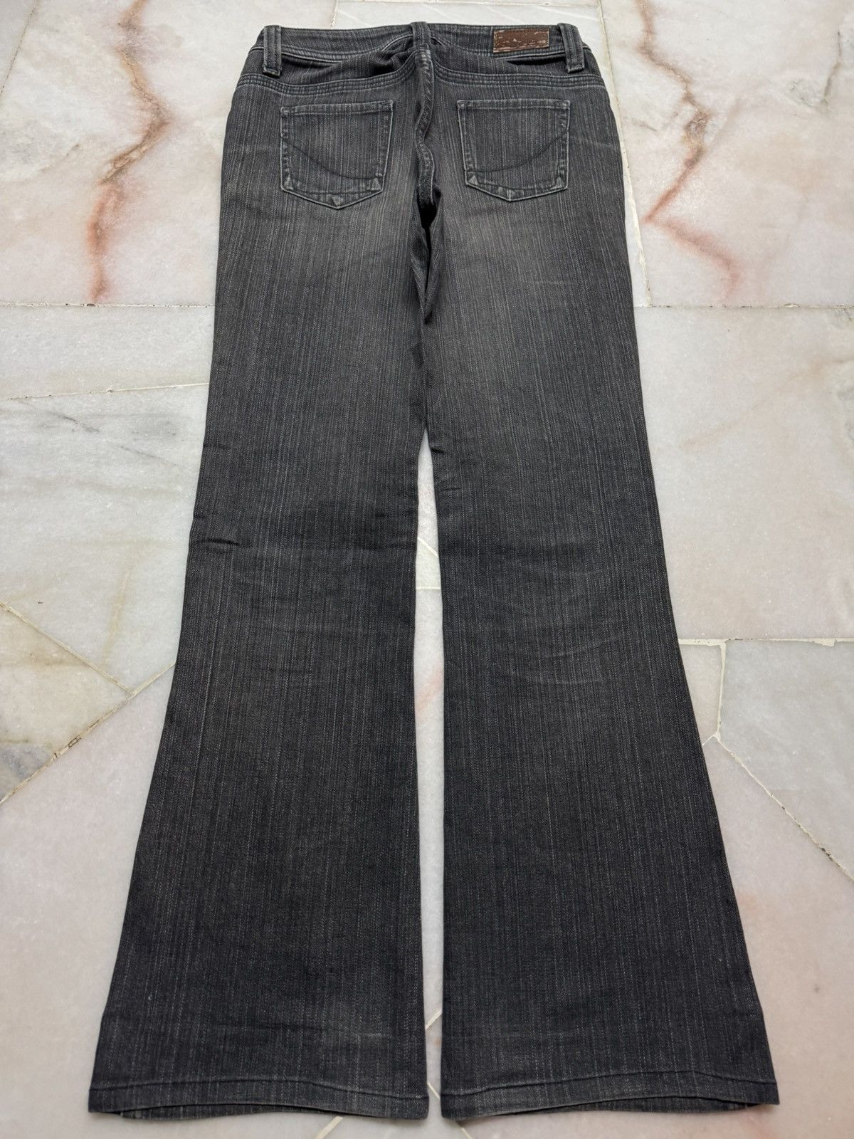 Japanese Brand 💥FLARE💥VINTAGE BOBSON MUDWASH BOOTCUT DISTRESS JEAN Size US 26 / EU 42 - 10 Thumbnail