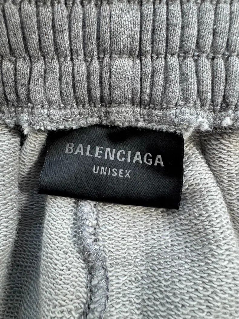 Balenciaga Balenciaga size M Denim Sweatpants - Patchwork with Denim Size US 27 - 3 Thumbnail