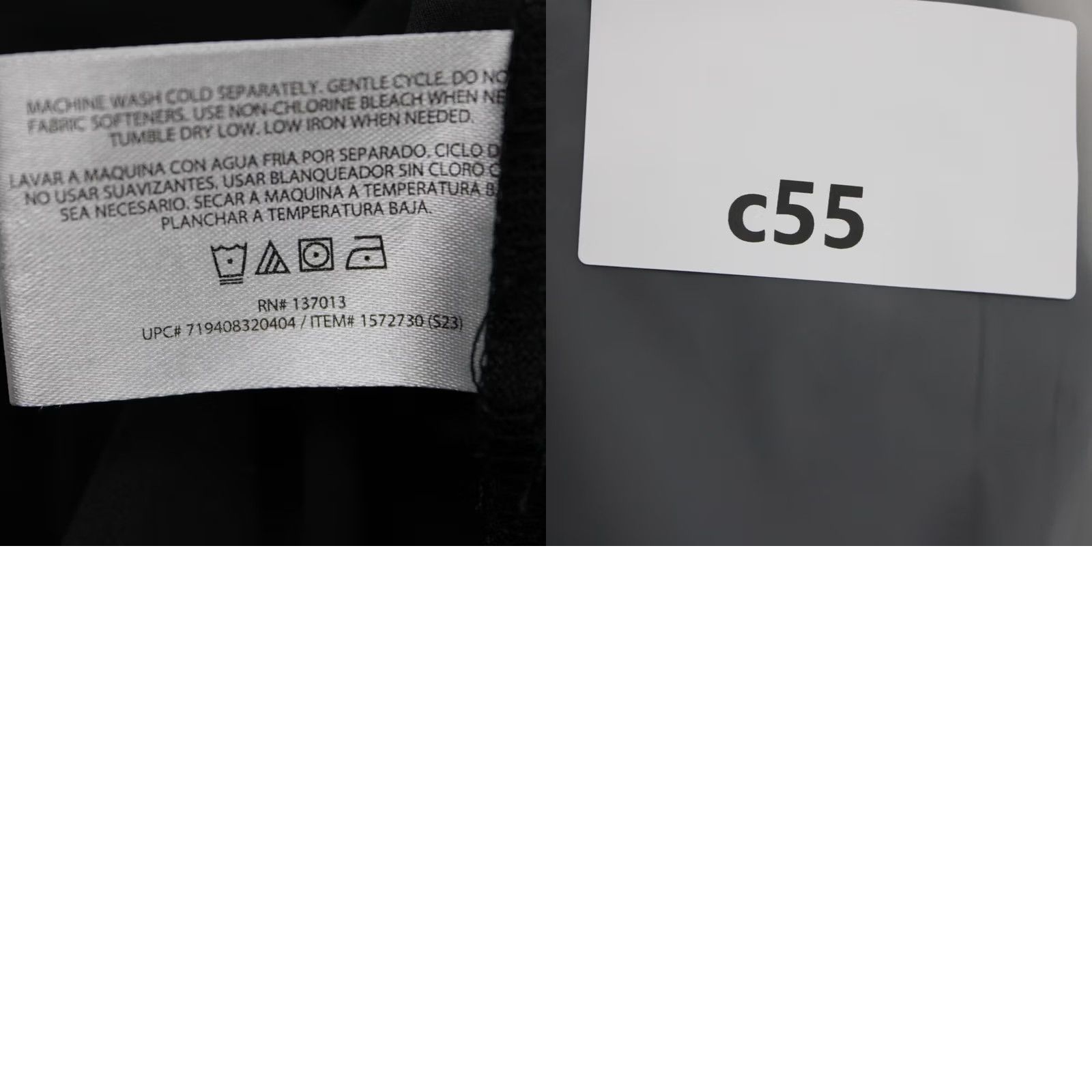 Orvis Orvis Mens 32 Black Belted Cargo Polyester Zip Pocket 9" Inseam Shorts Size US 32 / EU 48 - 9 Thumbnail