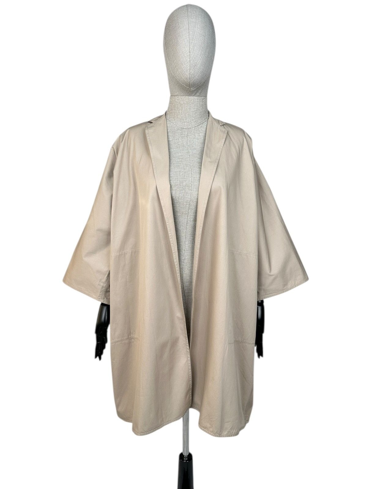 SOFIE D'HOORE SOFIE D’HOORE Belgium Open Front Coat Jacket Beige size 34 Size XS / US 0-2 / IT 36-38 - 1 Thumbnail