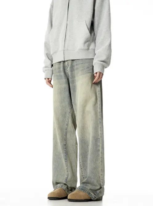 VIBE American retro trendy flared washed jeans Size US 32 / EU 48 - 4 Thumbnail
