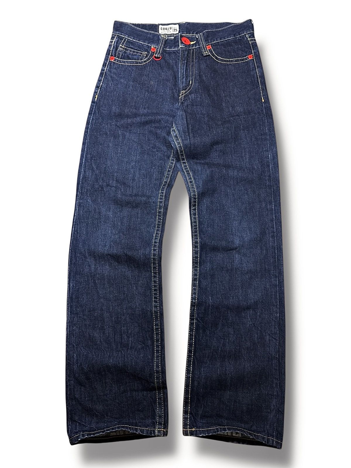 Japanese Brand Vintage Co&Lu Spellout Denim Jeans Japanese Brand Y2K Size US 30 / EU 46 - 7 Thumbnail