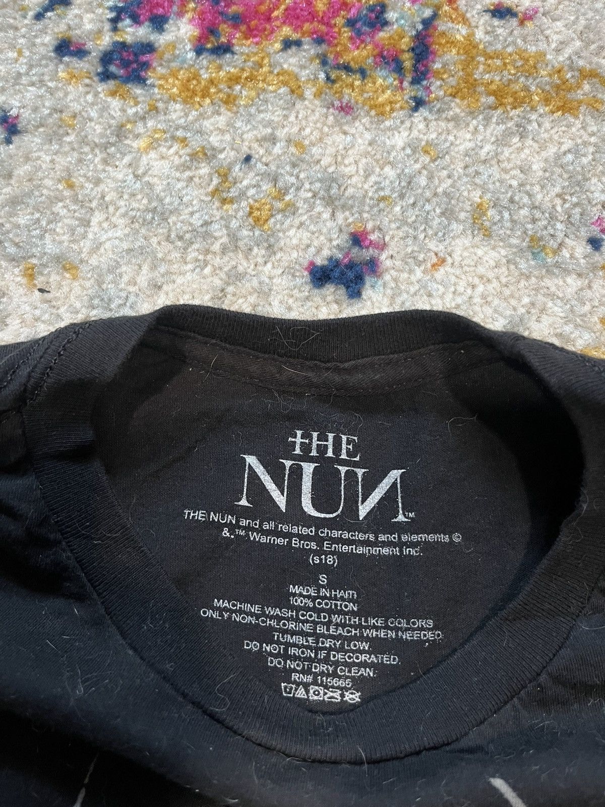 Vintage The Nun Horror Movie Shirt Small Size US S / EU 44-46 / 1 - 4 Thumbnail