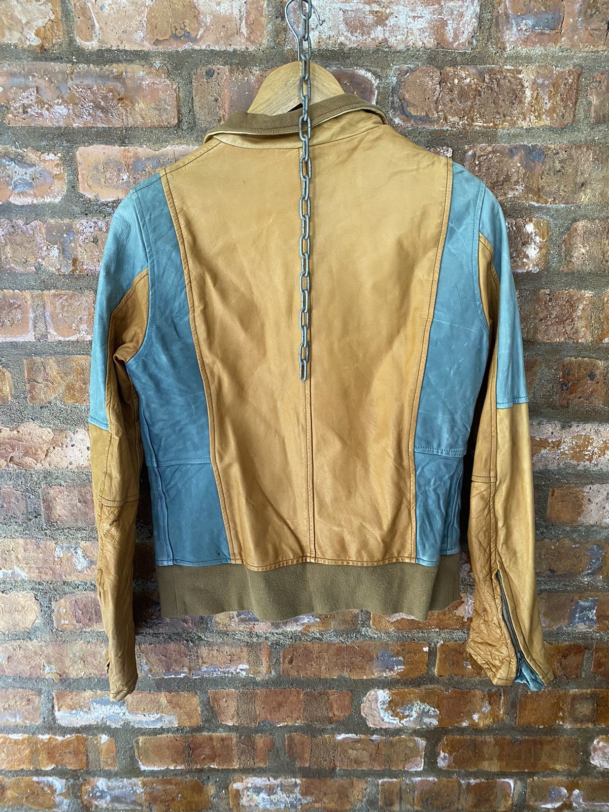 Ekam 2000s Shama x Studious Leather Paneled color block Jacket Size M / US 6-8 / IT 42-44 - 12 Thumbnail