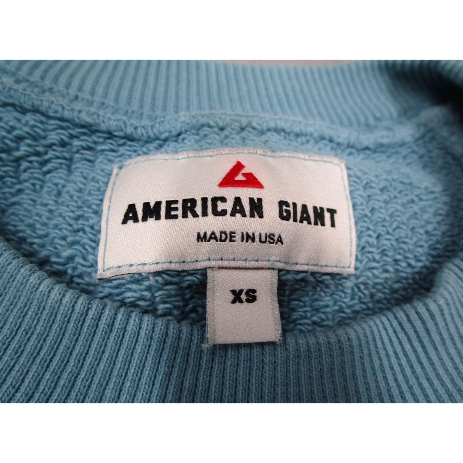 Vintage American Giant Sweatshirt Women XS Blue Crewneck Raglan Pullover Fleece Casual Made in USA Size XS / US 0-2 / IT 36-38 - 2 Thumbnail