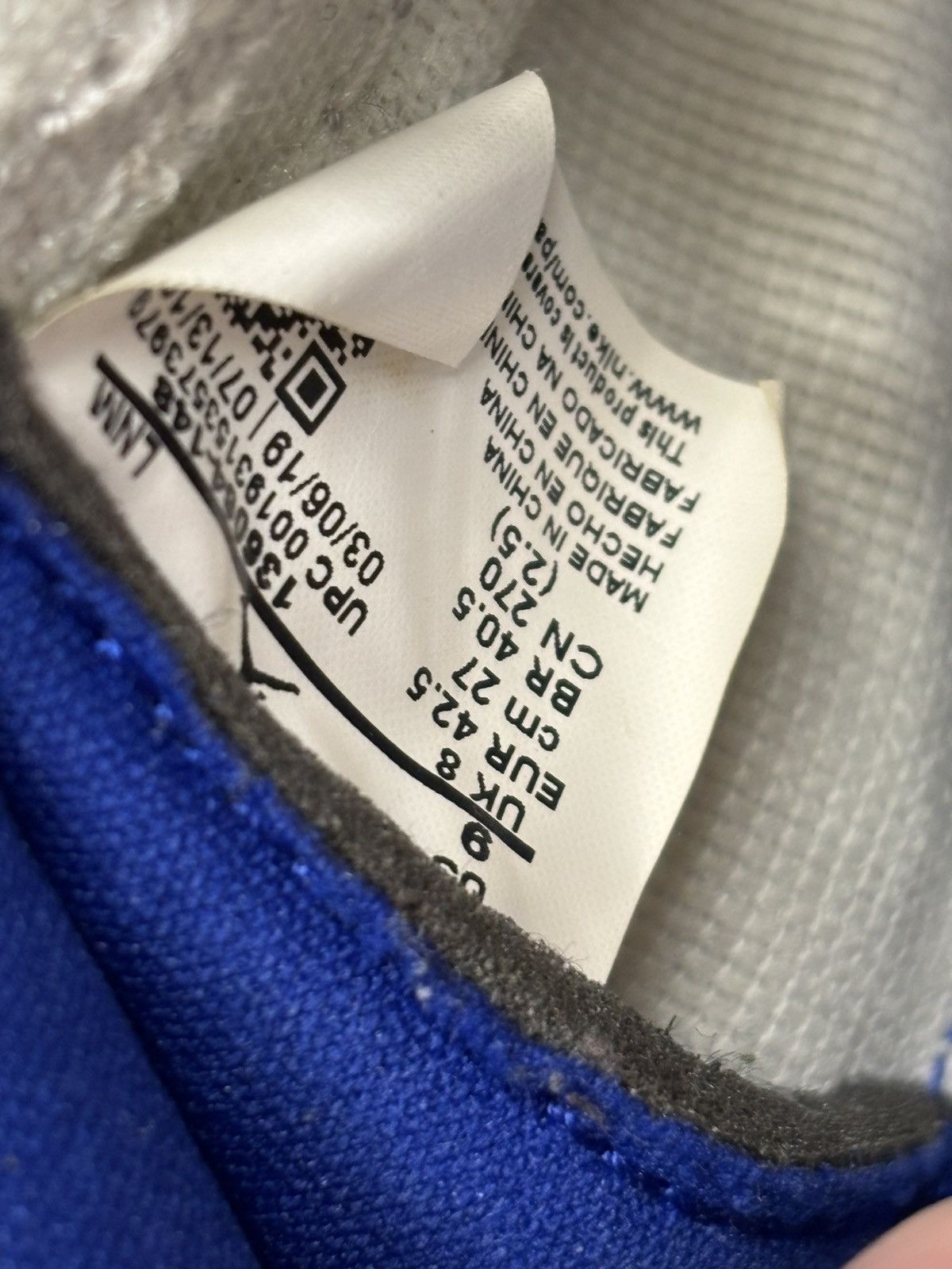 Jordan Brand Air Jordan 3 Retro Knicks Size US 9 / EU 42 - 6 Thumbnail