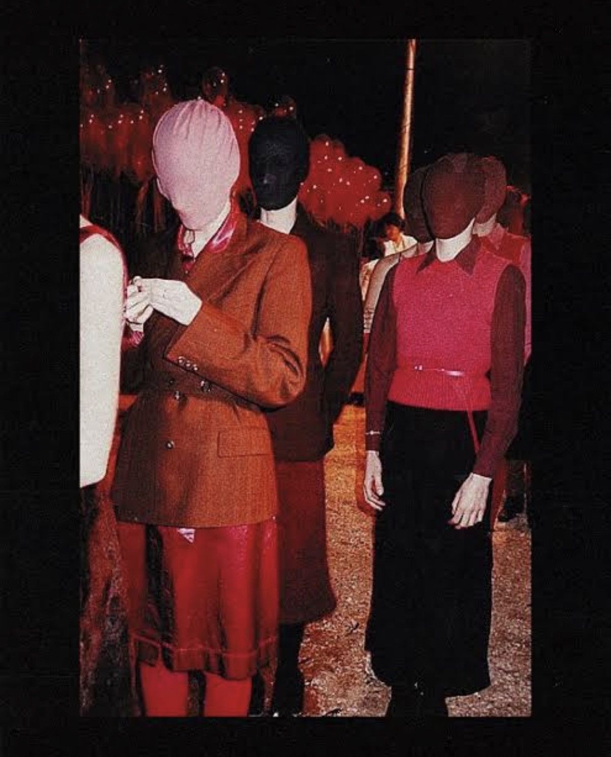 Maison Margiela AW1995 Hot Pink Scarf Size ONE SIZE - 4 Thumbnail