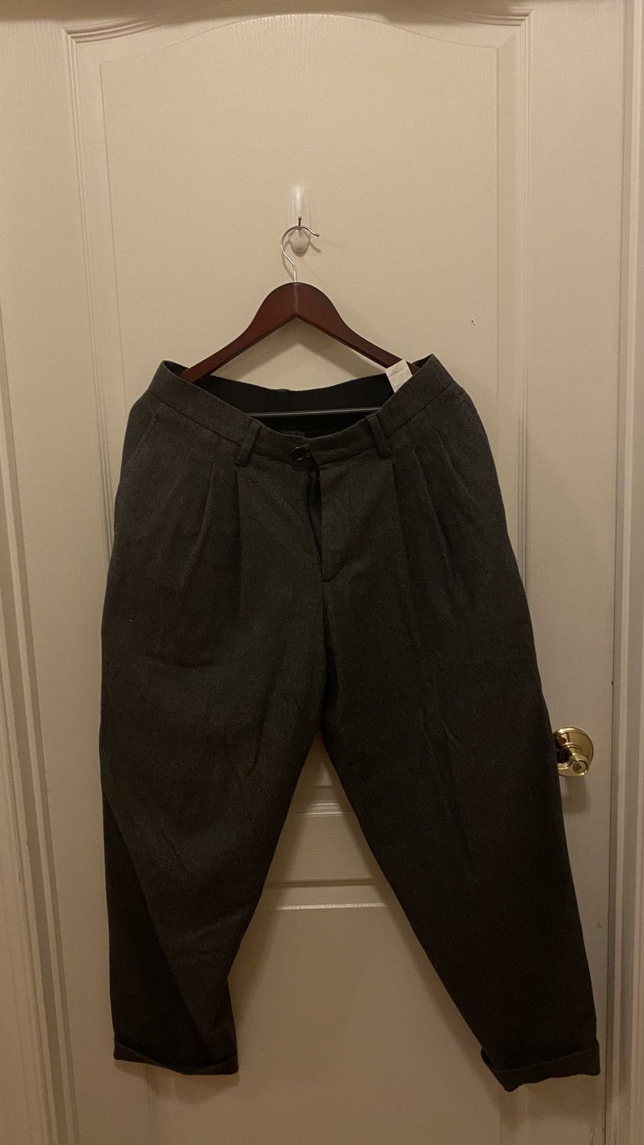 Other Hiuman Studio Pleated Wool Trousers size 48 (32) Size US 32 / EU 48 - 1 Thumbnail