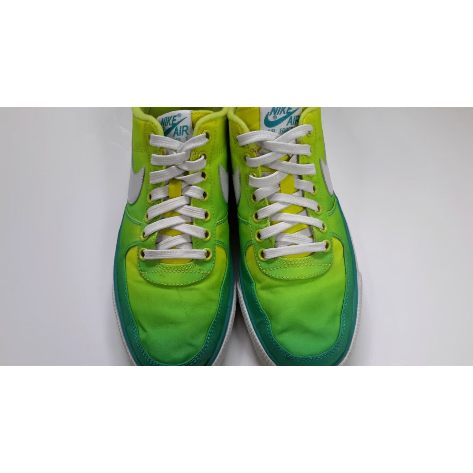 Nike Nike Air Force 1 AC Breathe QS Gradient Mens size 8.5 Shoes Green 694861-300 Size US 9 / EU 42 - 2 Thumbnail