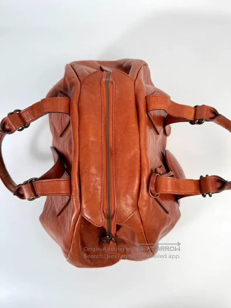 Vivienne Westwood Vivienne Westwood size os Large Leather Pumpkin Colored Bos Size ONE SIZE - 5 Thumbnail