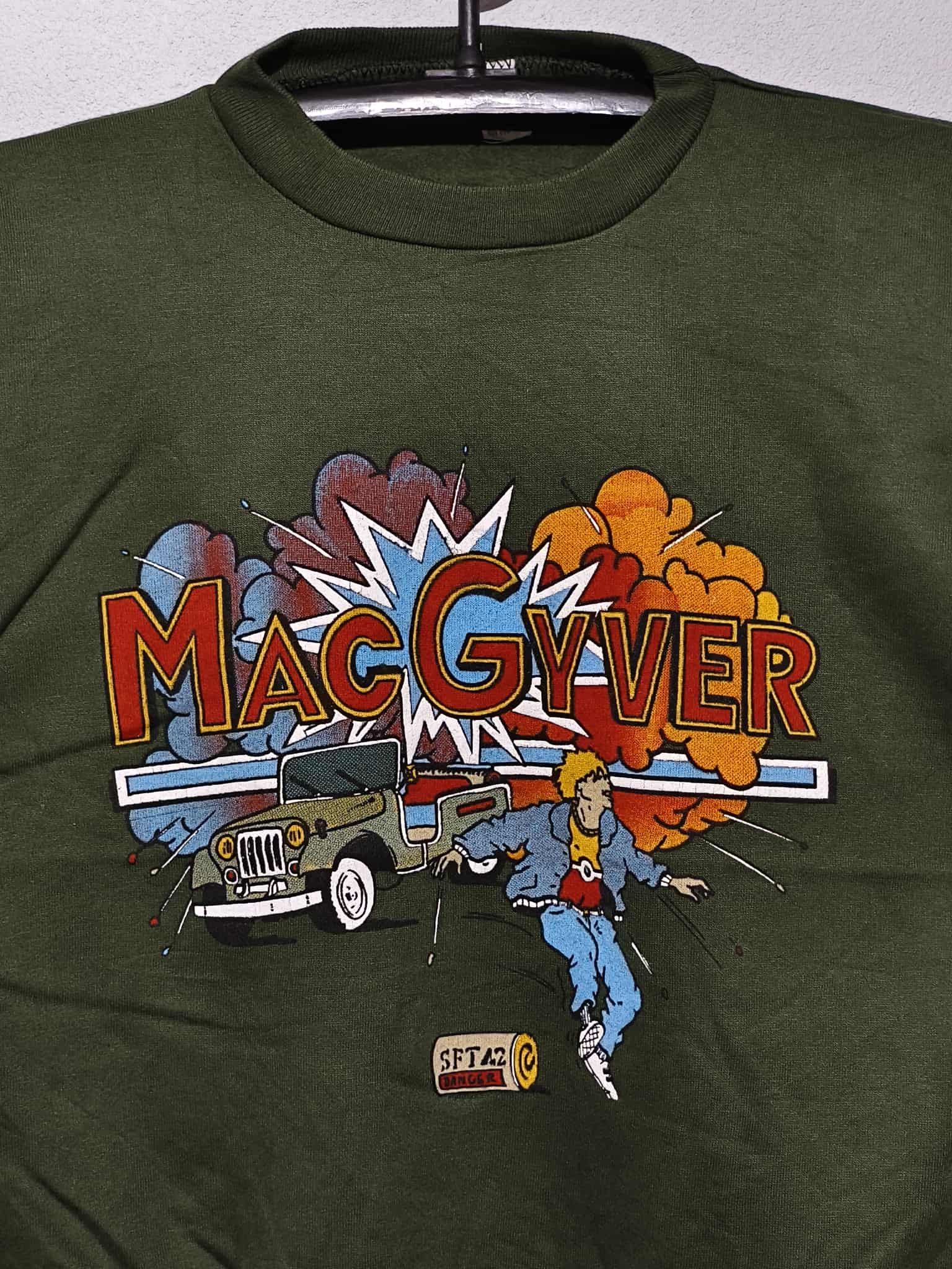 Vintage Rare VTG Macgver Sweatshirt 80s Size US S / EU 44-46 / 1 - 2 Thumbnail