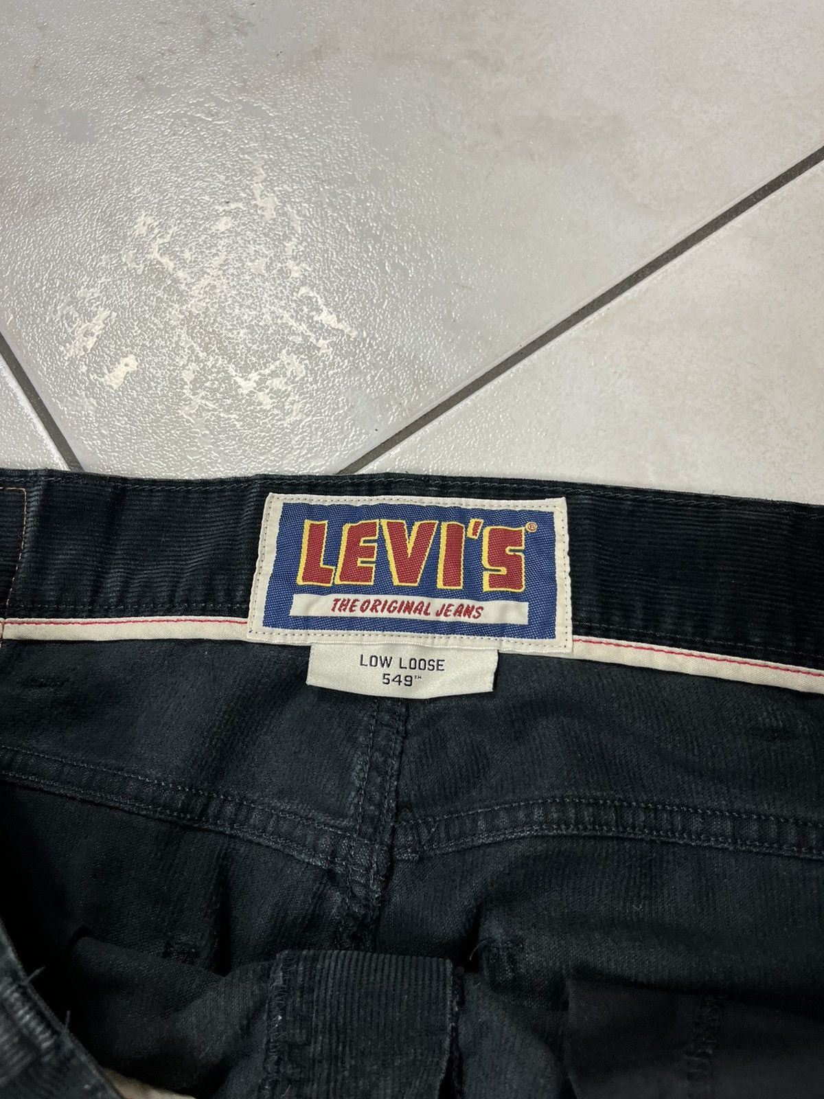 Levi's × Levi's Vintage Clothing × Vintage Vintage Levi’s 549 low loose corduroy pants velvet y2k cords Size US 38 / EU 54 - 15 Thumbnail