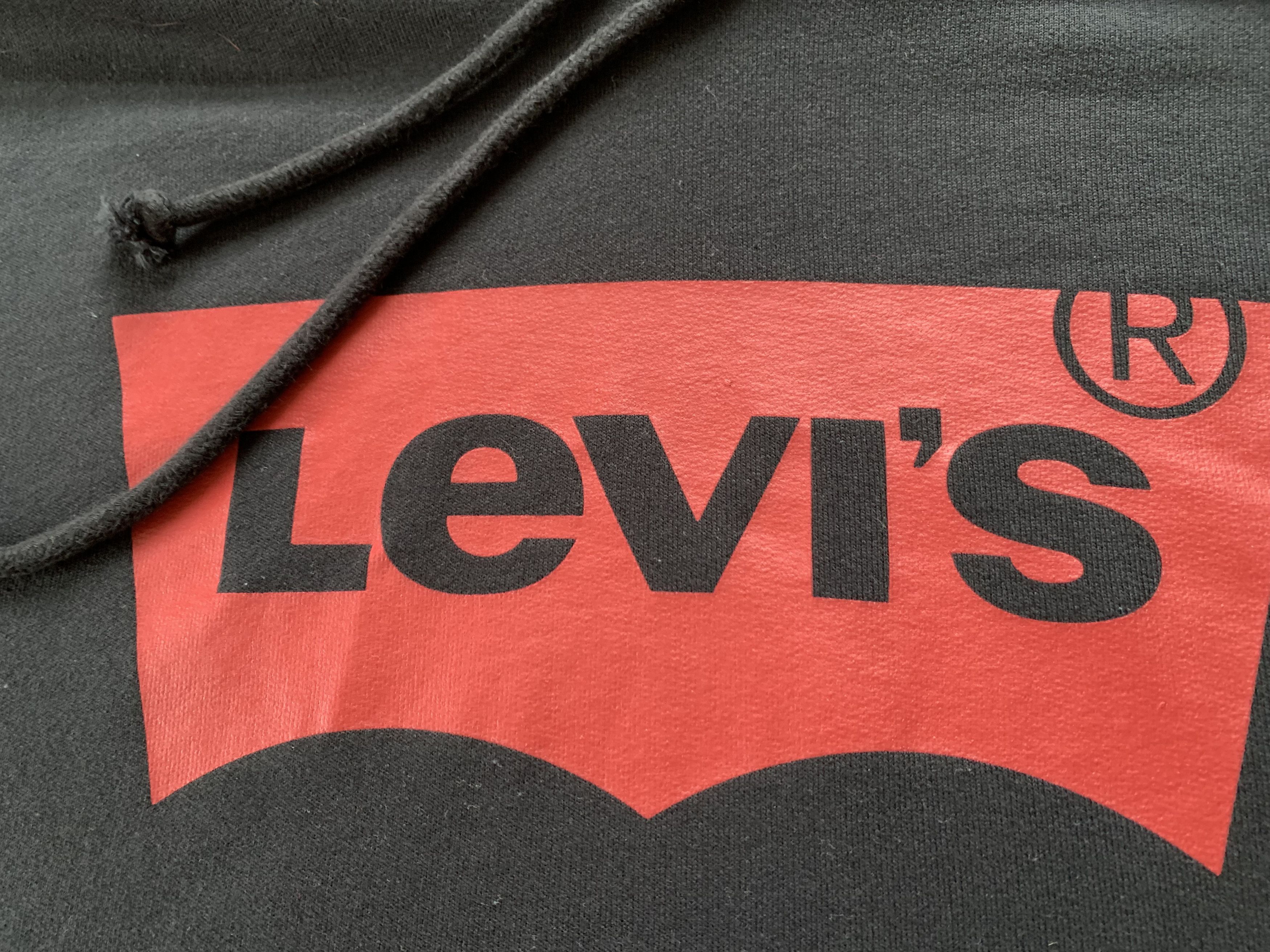 Levi's Levi's Black Printed Hoodie Size US XXL / EU 58 / 5 - 5 Thumbnail