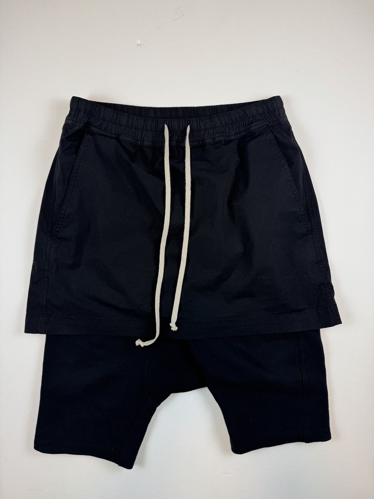 Rick Owens Rick Owens Kilted Pod Shorts Size US 28 / EU 44 - 1 Thumbnail
