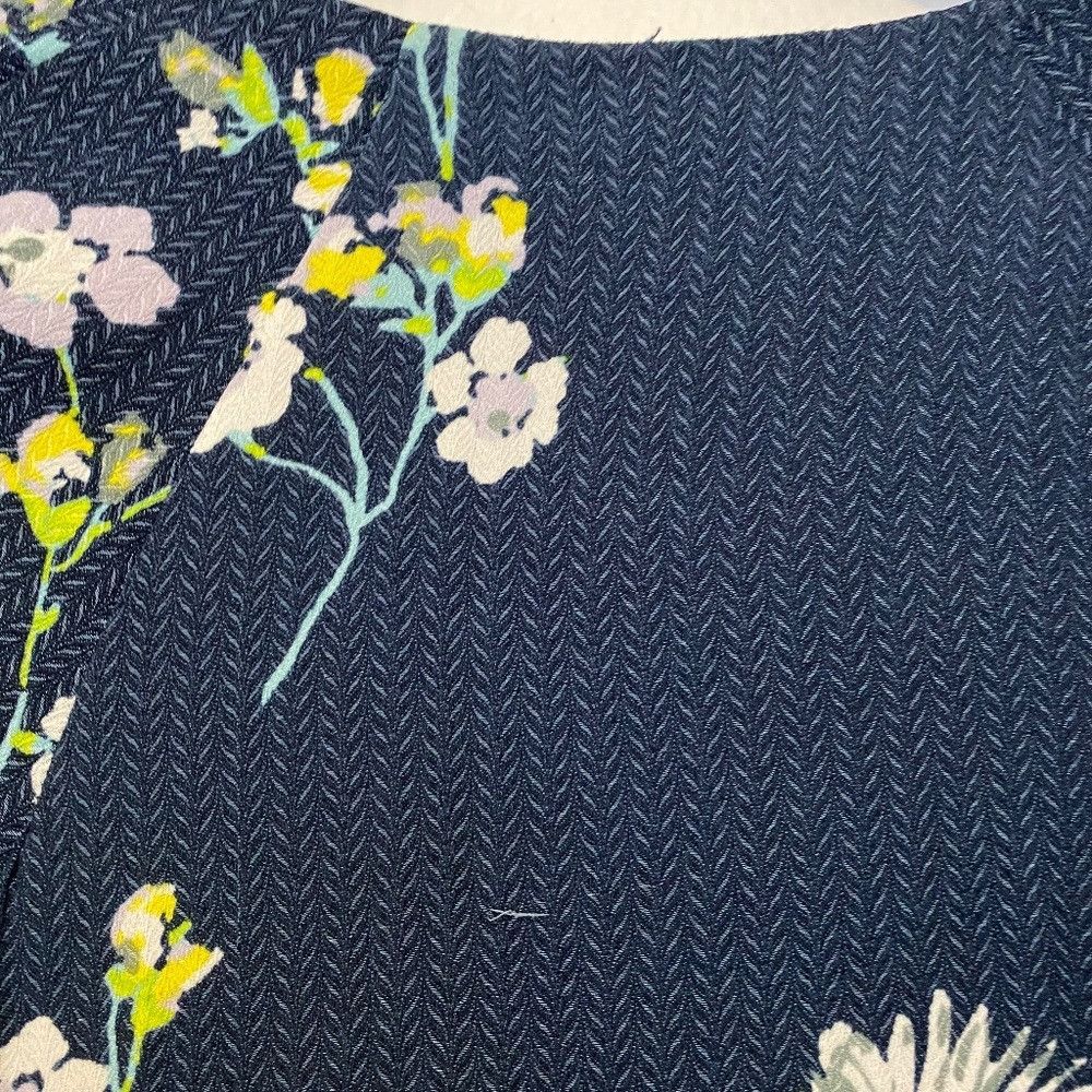 Free People Free People Blue Lost In You Cottage Floral Midi Dress Size XS / US 0-2 / IT 36-38 - 6 Thumbnail