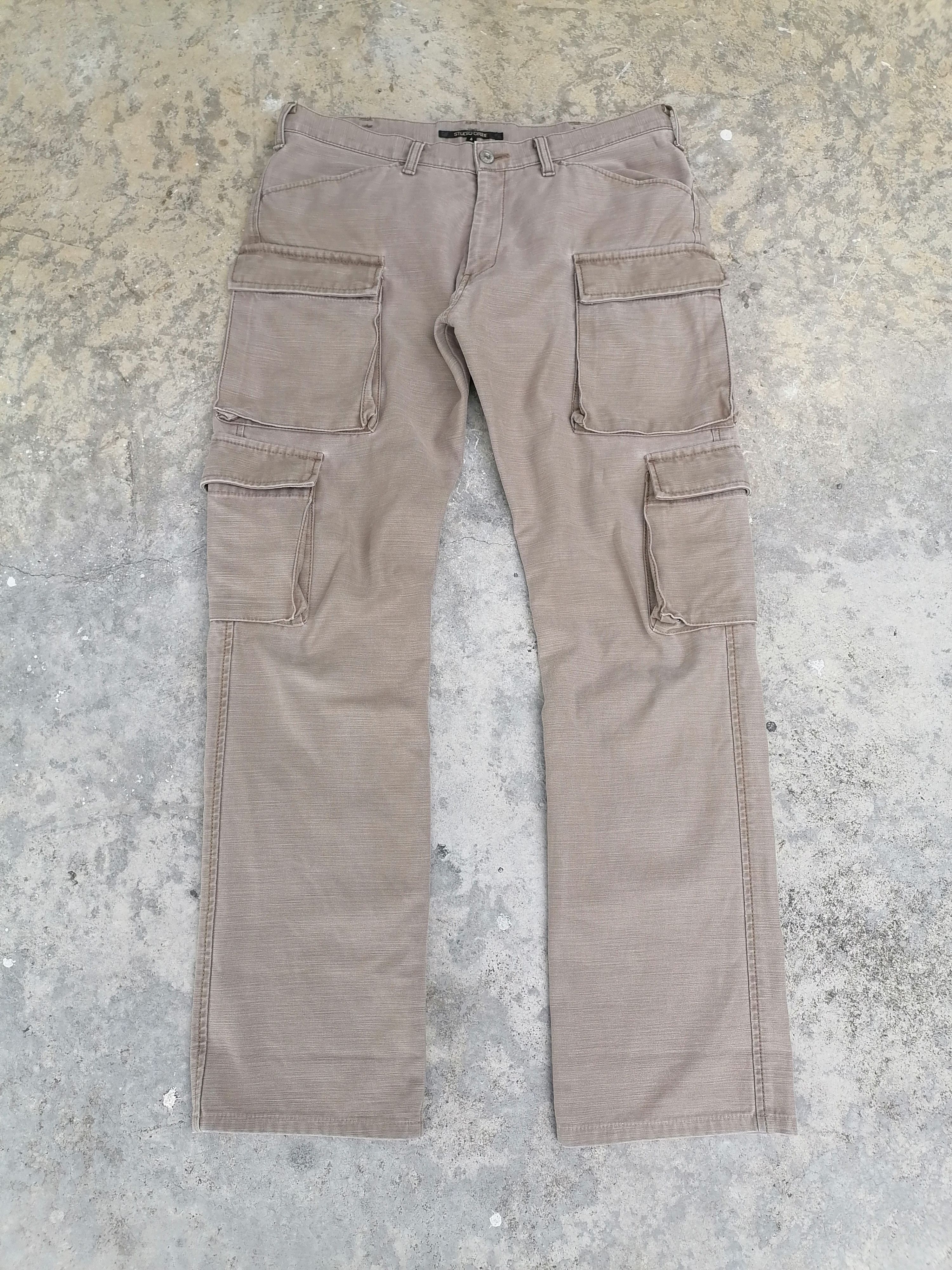 Japanese Brand Studio Oribe Japan Utility 8 Pocket Pants Size US 32 / EU 48 - 1 Thumbnail