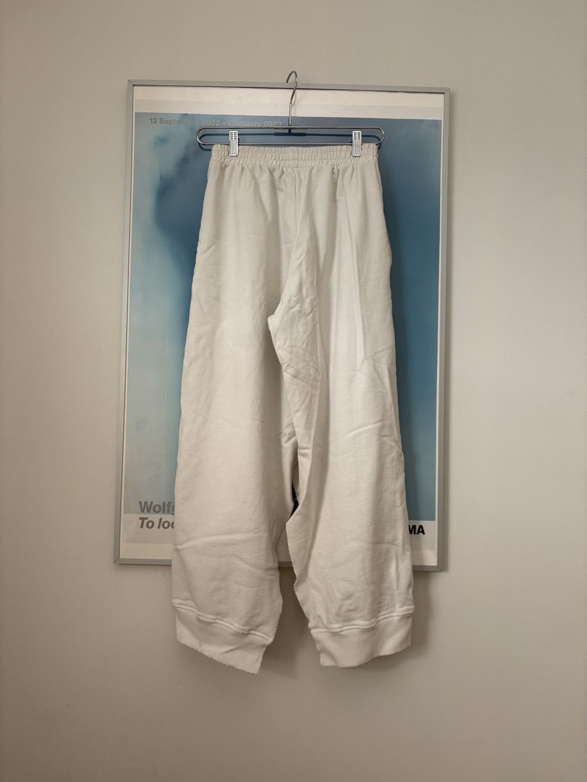 MM6 MM6 Margiela White Slit Lounge Sweatpants Size US 29 - 2 Thumbnail