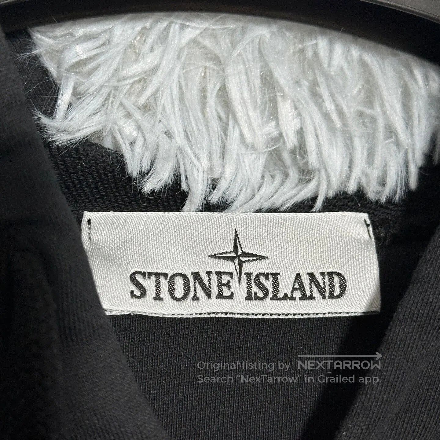 Stone Island stone island zip-up jacket in black. Size US L / EU 52-54 / 3 - 4 Thumbnail