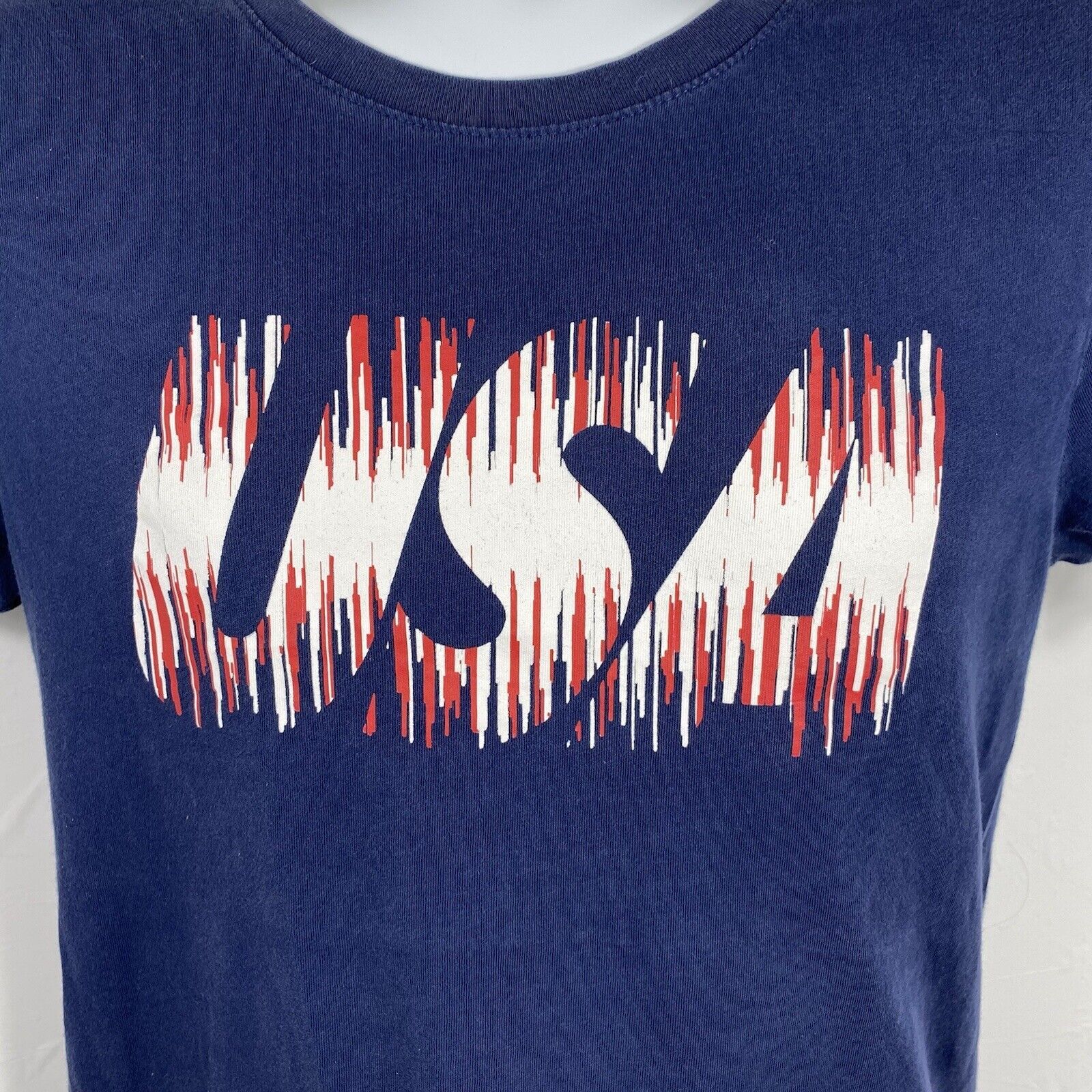 Nike Nike Engineered USA Soccer Small Blue Athletic Cut T Shirt Size US S / EU 44-46 / 1 - 3 Thumbnail