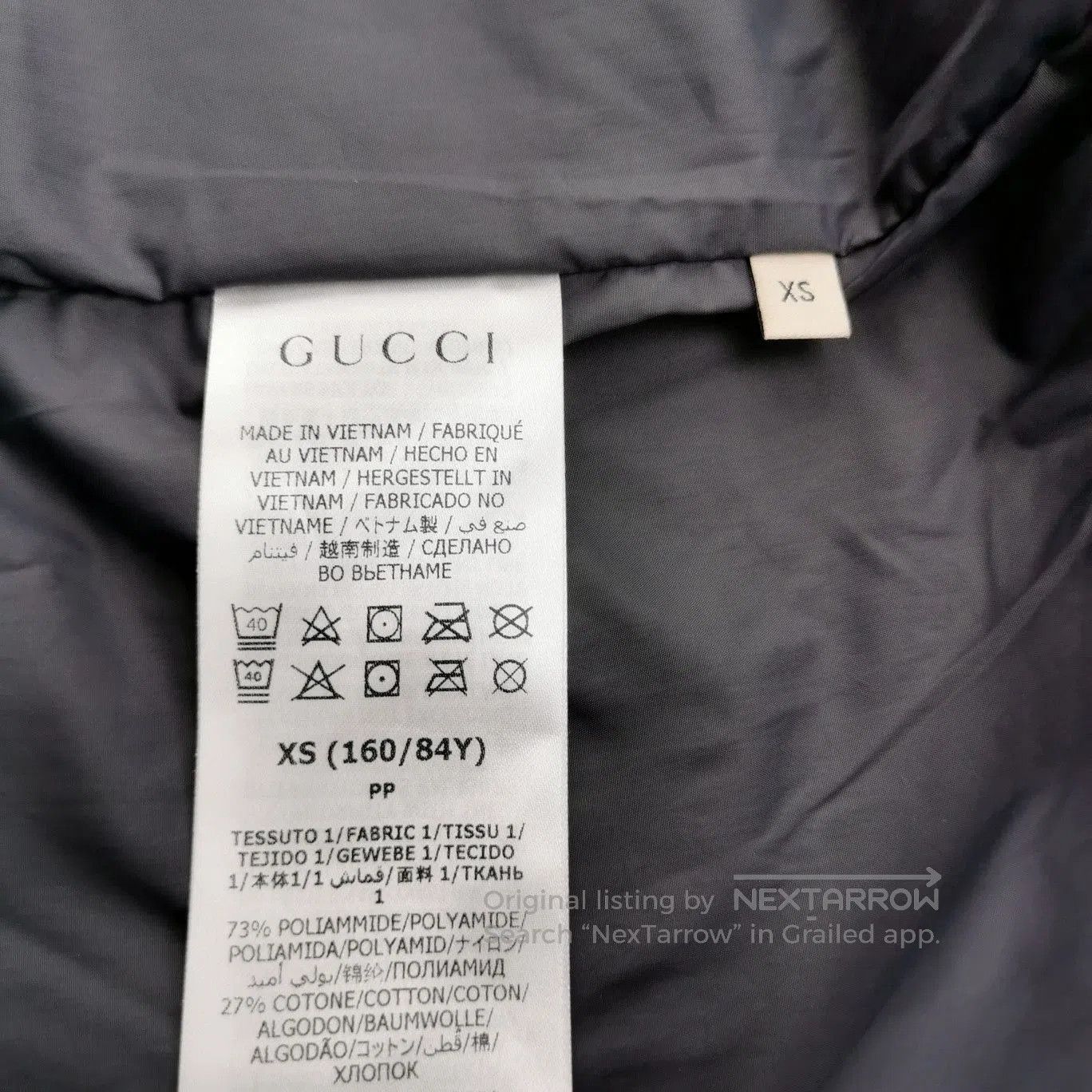 Gucci Gucci x The North Face XS Colorblock Logo Hooded Jacket. Size XS / US 0-2 / IT 36-38 - 4 Thumbnail