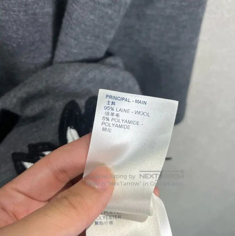 Louis Vuitton Louis Vuitton Grey Wool Women's Dress . Size S / US 4 / IT 40 - 7 Thumbnail