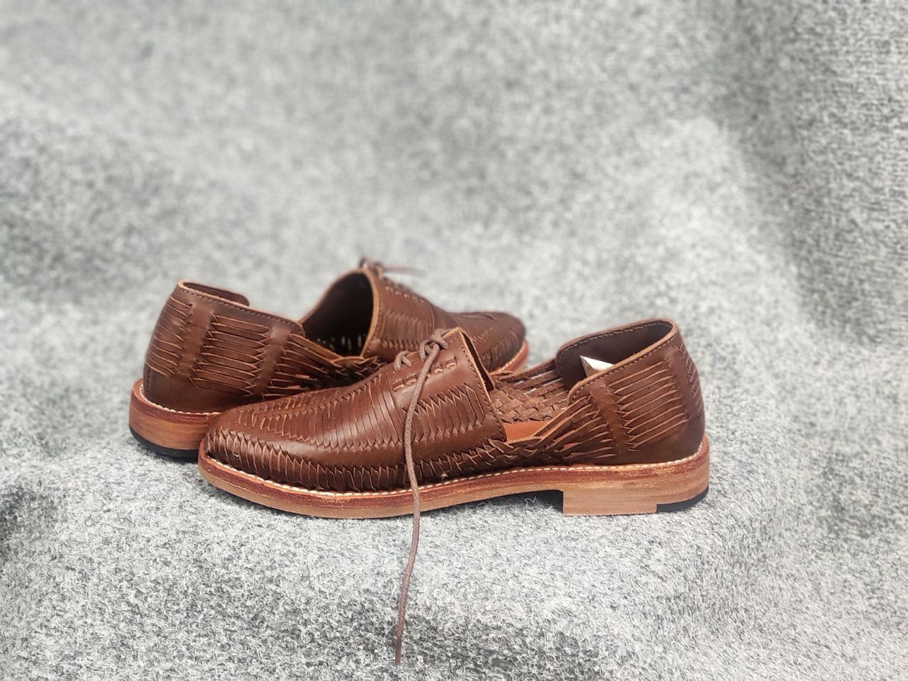 Other Cano Benito Cognac Designer woven leather Casual Shoes Size US 8 / EU 41 - 14 Thumbnail