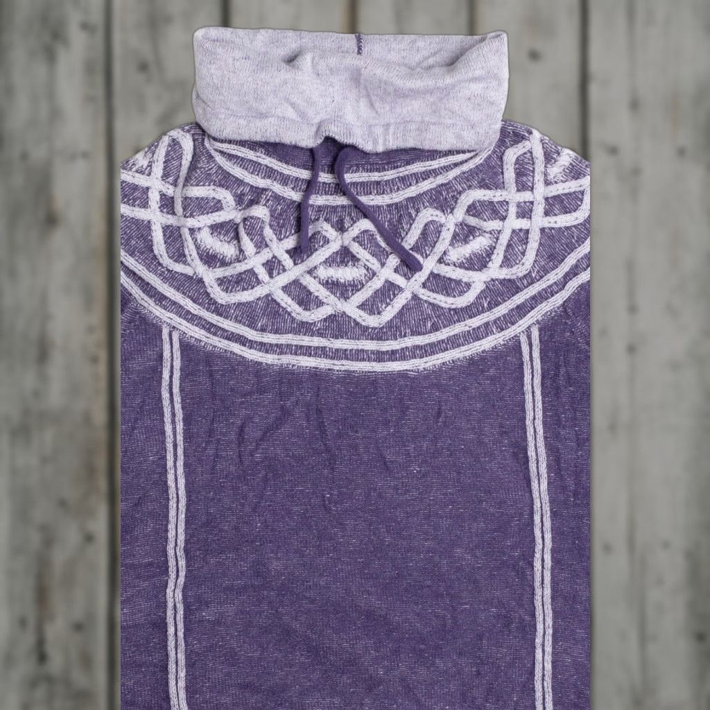 Eddie Bauer VINTAGE Eddie Bauer Fair Isle Sweater Small Purple Knit Nordic Size S / US 4 / IT 40 - 1 Thumbnail