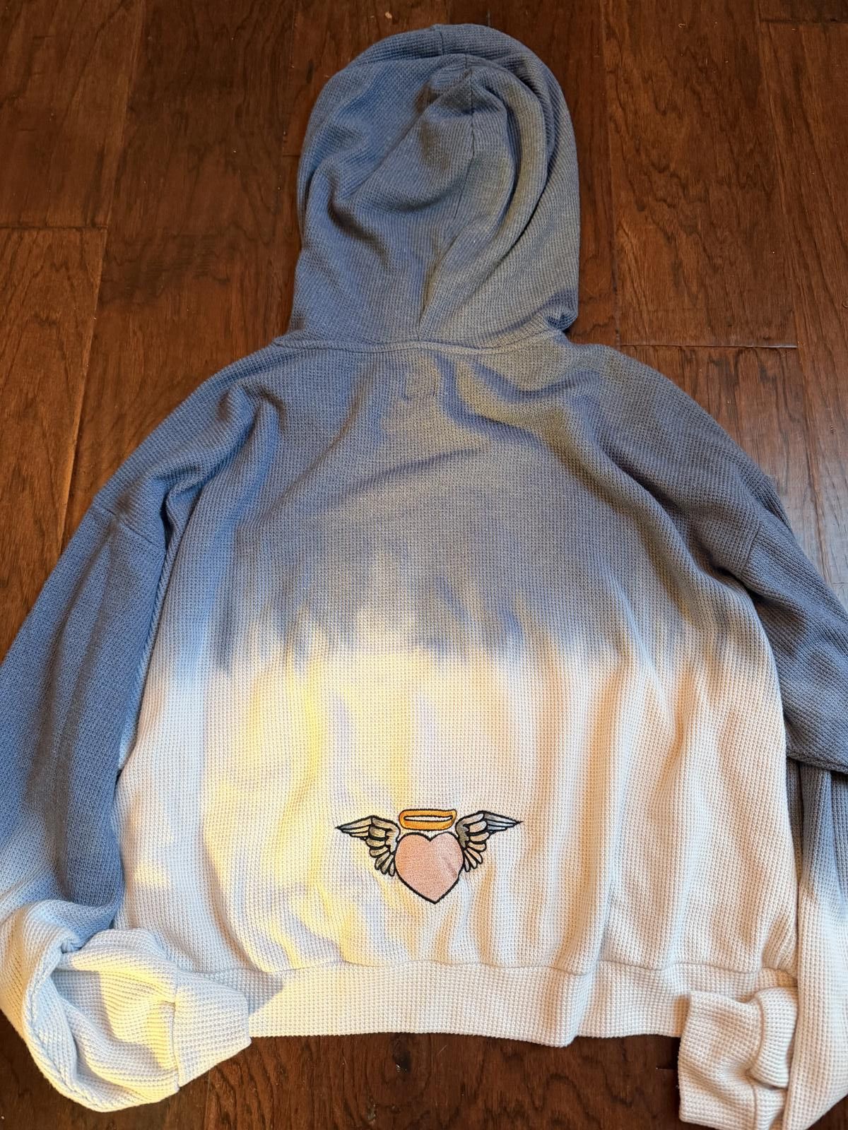 Boys Lie Boys Lie Heavenly Love Thermal Hoodie Pants in Navy Dip Dye Size ONE SIZE - 6 Thumbnail