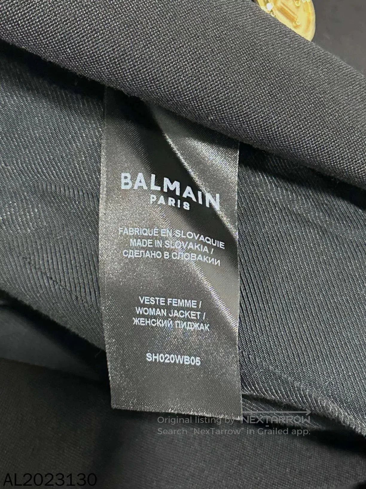 Balmain BALMAIN Gold Button Blazer. Size XXS / US 00 / IT 34 - 6 Thumbnail