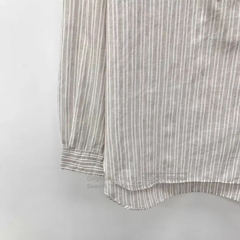 Loro Piana Loro Piana Color block striped cotton collar single-breast Size US M / EU 48-50 / 2 - 4 Thumbnail