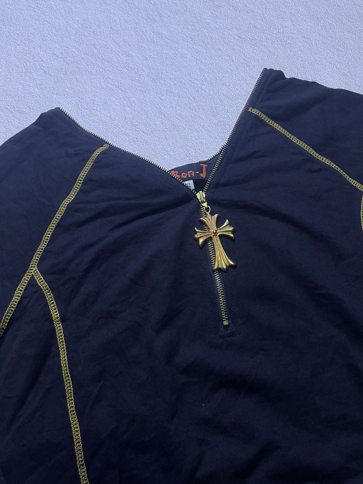 Japanese Brand Y2K BBON-J long sleeve tshirt women's full Zipper style Size S / US 4 / IT 40 - 3 Thumbnail