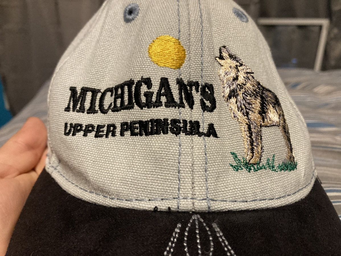 Vintage Michigan U.P. Y2K Embroidered Hat Size ONE SIZE - 2 Thumbnail