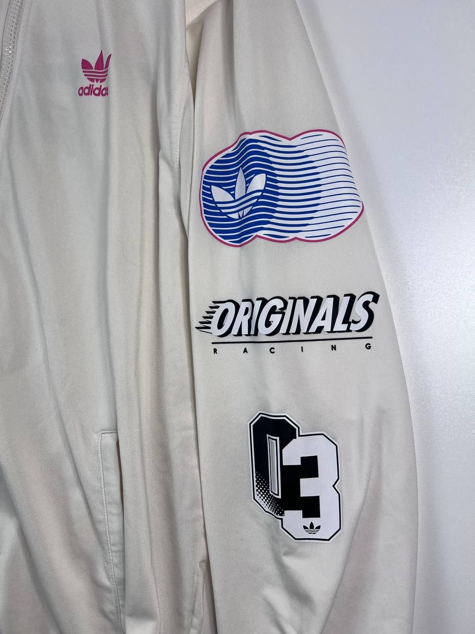 Adidas Adidas Originals Racing Track Jacket Trefoil DH4196 Size M Size US M / EU 48-50 / 2 - 4 Thumbnail