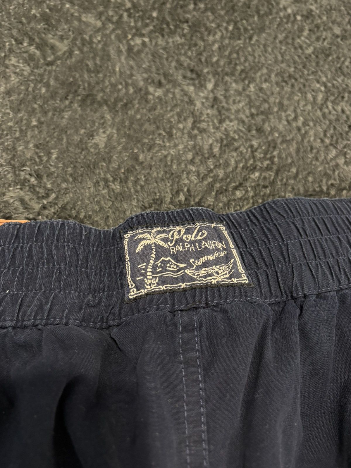 Polo Ralph Lauren Vintage Polo Ralph Lauren Big Logo Swim Shorts Size US 34 / EU 50 - 8 Thumbnail