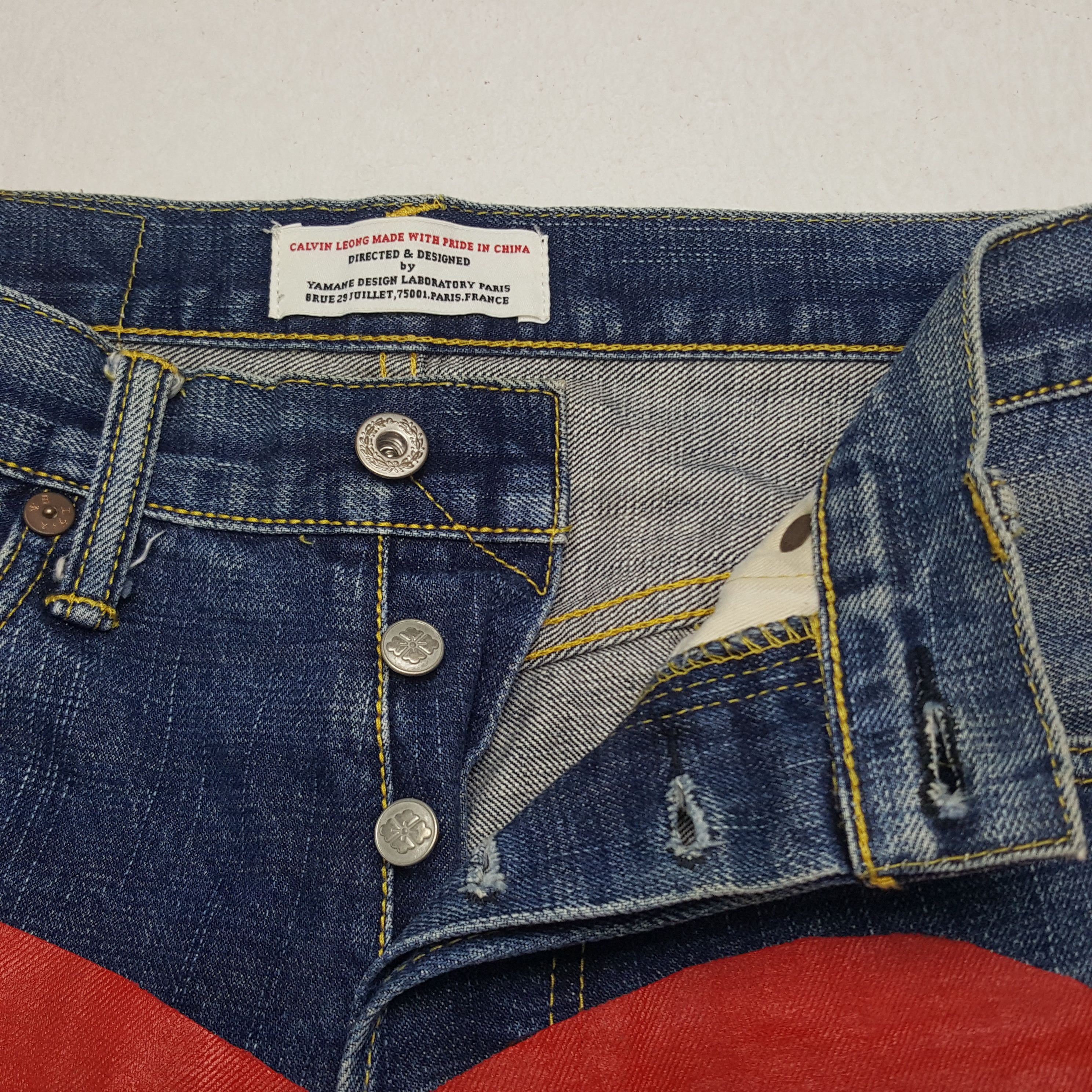 Evisu × Japanese Brand × Vintage Vintage Evisu Paris Japanese Brand Daicock Custom Denim Jean Size US 28 / EU 44 - 7 Thumbnail