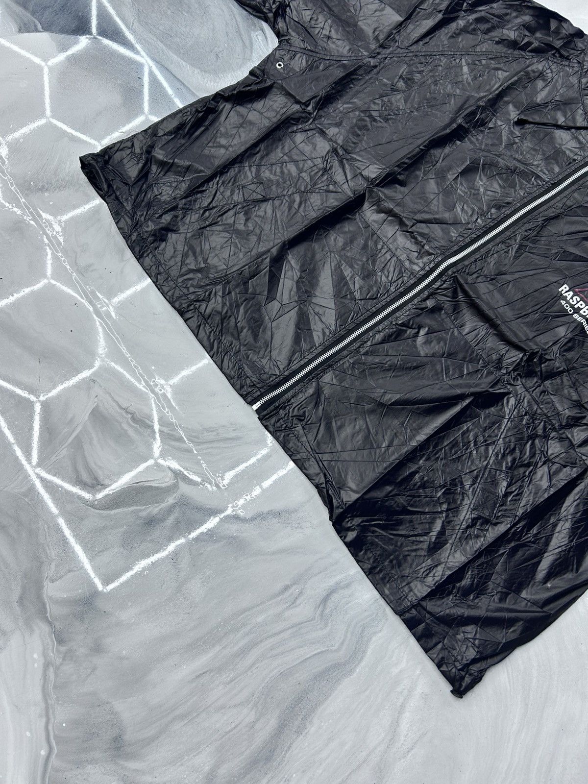 The GV Gallery GV Gallery Raspberry Crinkle Zip Up Jacket Black Size M Size US M / EU 48-50 / 2 - 8 Thumbnail