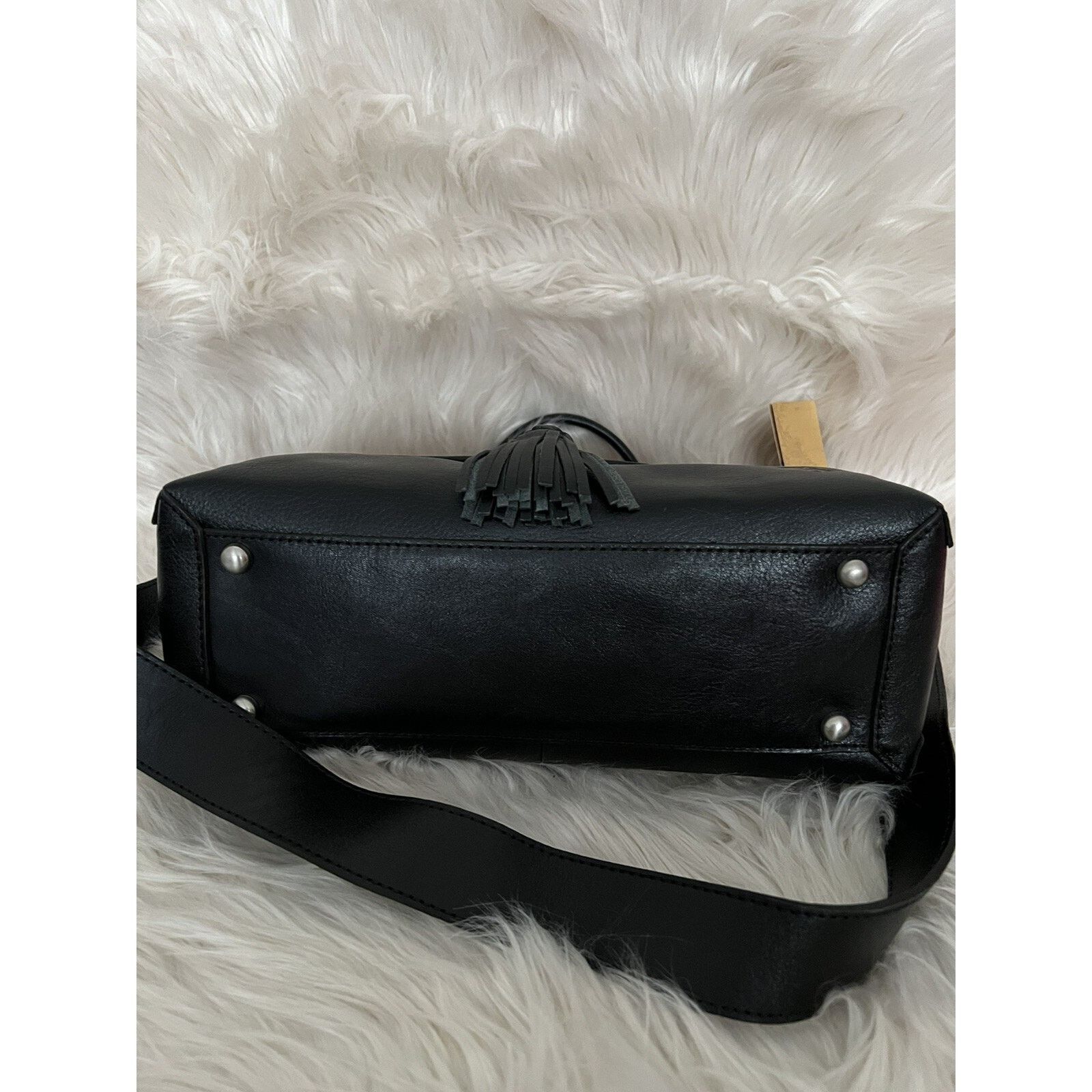 Patricia Nash Patricia Nash Top Handle Satchel zebra haircalf bag A373035 Size ONE SIZE - 6 Thumbnail