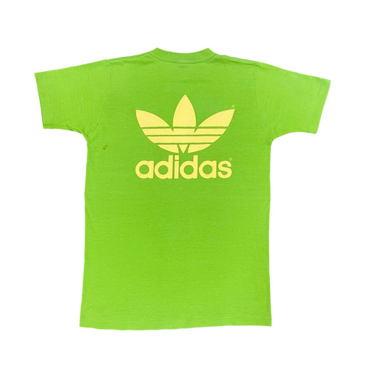 Adidas × Vintage Vintage 80s Adidas T-Shirt Size US M / EU 48-50 / 2 - 2 Thumbnail